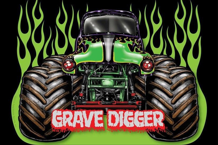 Grave Digger Monster Truck 4x4 Race Racing Js Free Wallpapers .