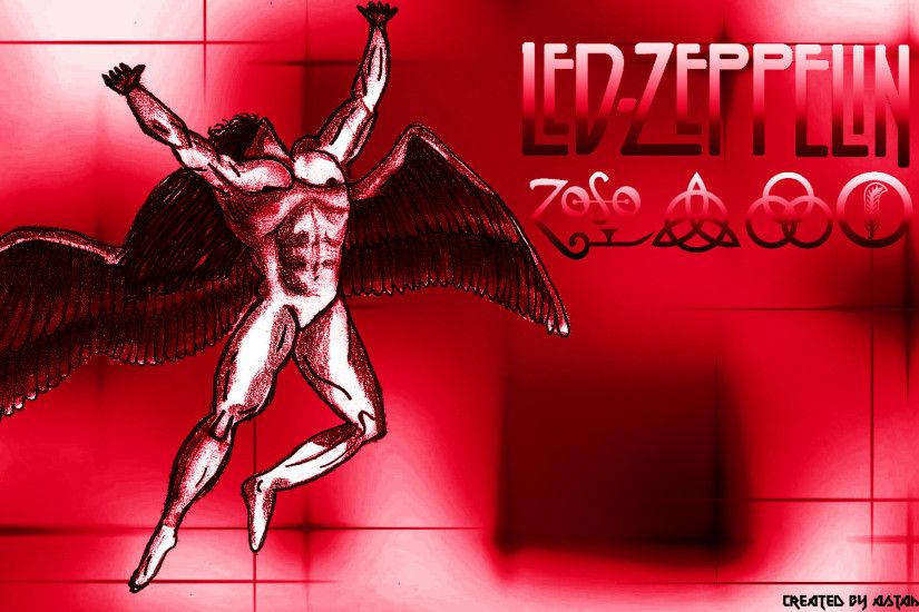 Led Zeppelin Red Wallpaper by AStahrr Led Zeppelin Red Wallpaper by AStahrr