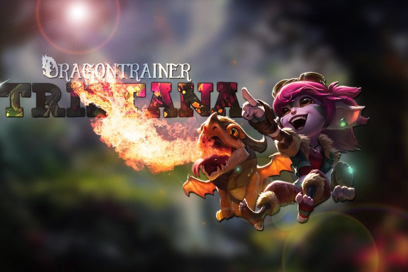 Dragon Trainer Tristana by Brumskyy HD Wallpaper Fan Art Artwork League of  Legends lol