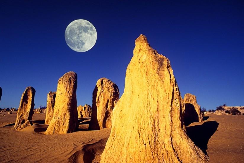 deserts Moon Android skies tablet wallpaper