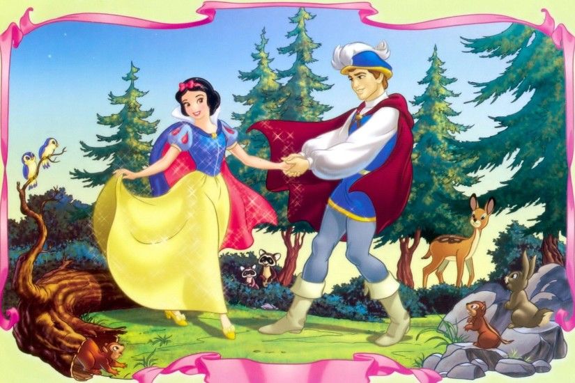 Disney Wallpaper - Snow White Charmed - 2560x1600