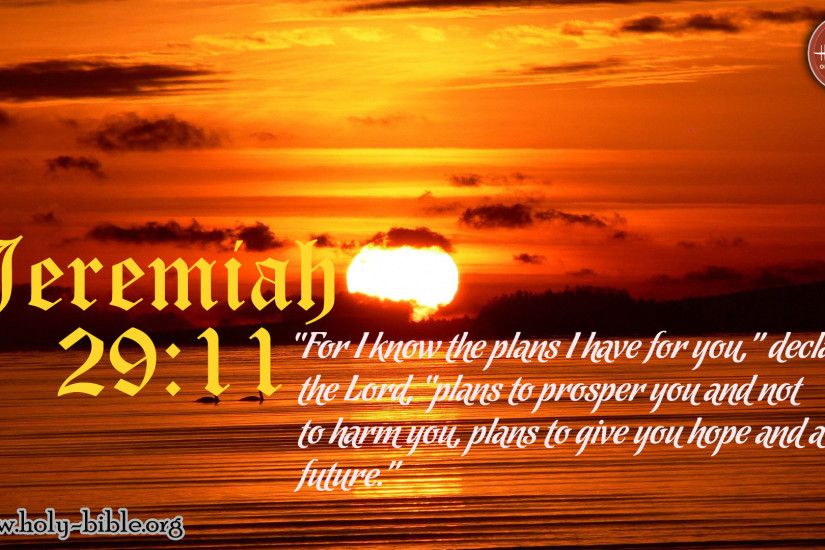 Bible Verse of the day – Jeremiah 29:11