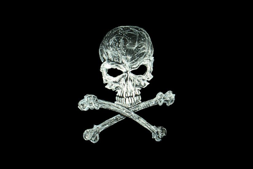 Black Skull Pirates Wallpaper HD 2234 Wallpaper