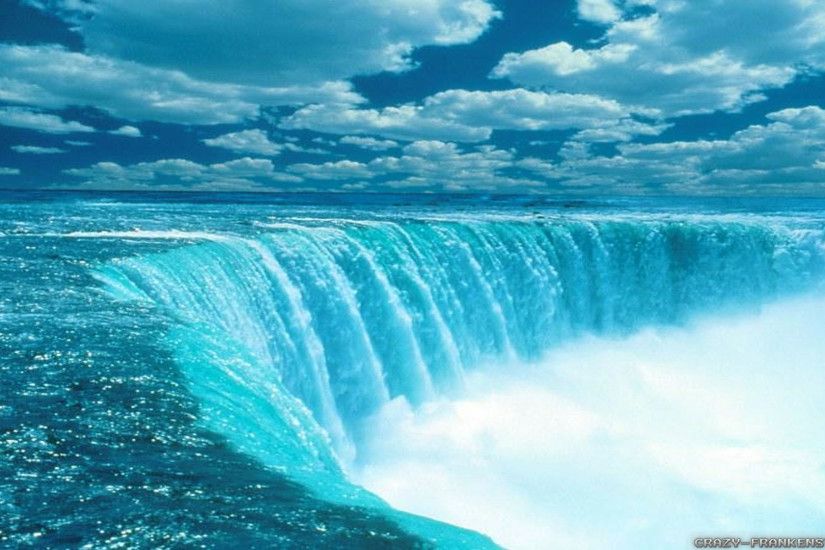 Wallpaper: Niagara falls Summer in Canada wallpapers. Resolution: 1024x768  | 1280x1024 | 1600x1200. Widescreen Res: 1440x900 | 1680x1050 | 1920x1200