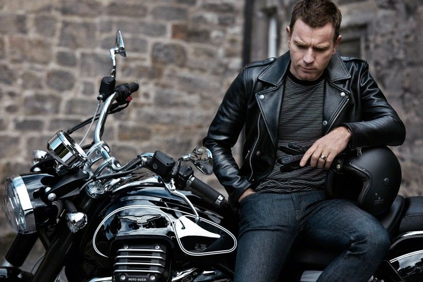 Celebrity - Ewan McGregor Actor Scottish Motorcycle Wallpaper