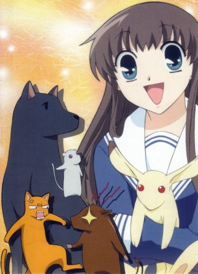 Anime series Fruits Basket girl characters animal dog cat wallpaper |  1526x2115 | 717804 | WallpaperUP