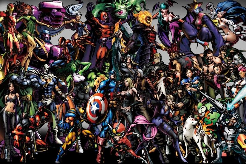 Marvel Vs Capcom Wallpapers Wallpaper Cave