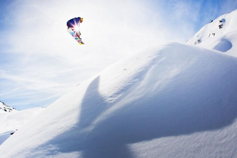 Snowboard Wallpaper - Gigi Steals the Sun