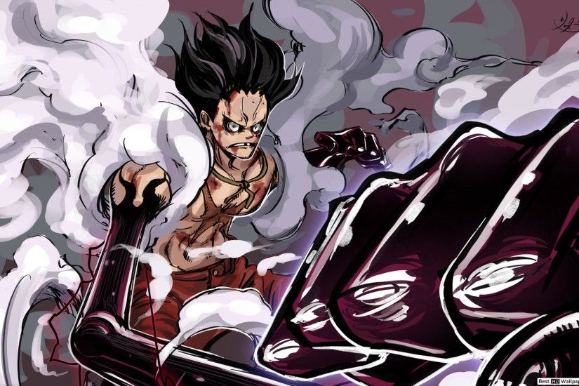 One Piece - Monkey D. Luffy Gear Fourth Snakeman HD wallpaper download