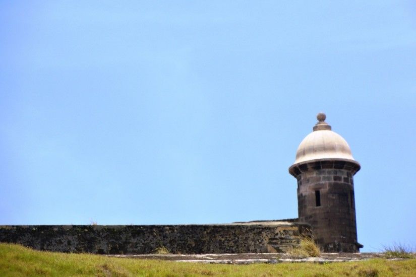 Old San Juan Murallas Puerto Rico Cristobal El Morro Desktop Photo