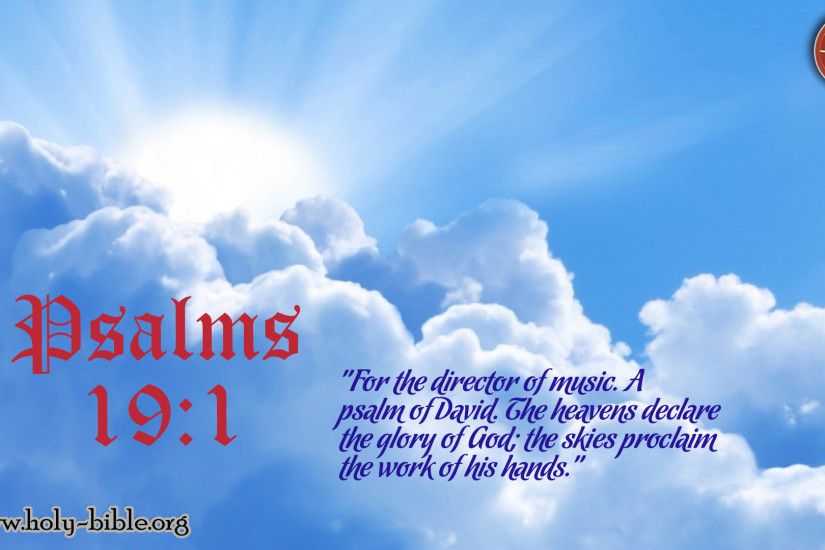 Bible Verse of the day – Psalms 19:1