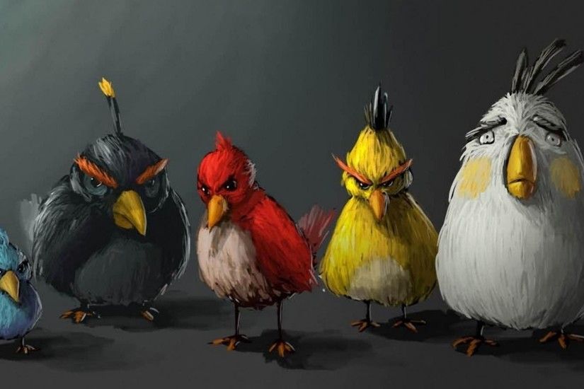 Angry Birds Art Pictures HD Wallpaper