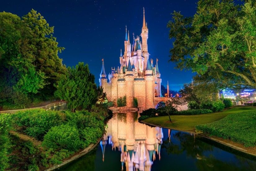 Cinderella's Castle Three wallpapers and stock photos