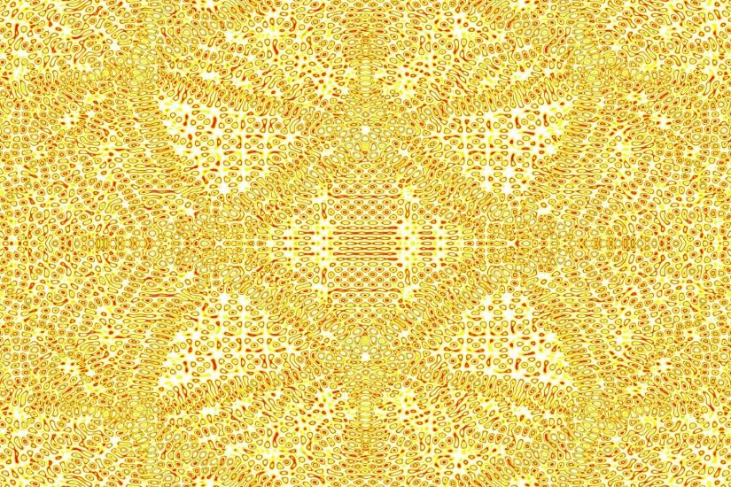 ... Yellow Psychedelic Background ...