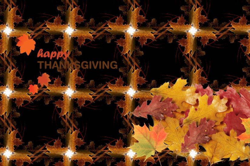 3D Thanksgiving Desktop Wallpaper.