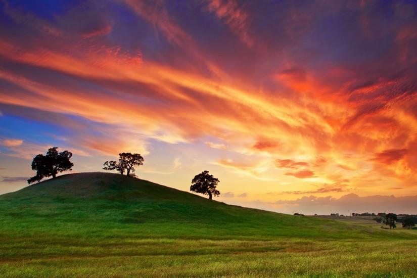 Preview wallpaper usa, california, sunset, spring, may, sky, clouds,