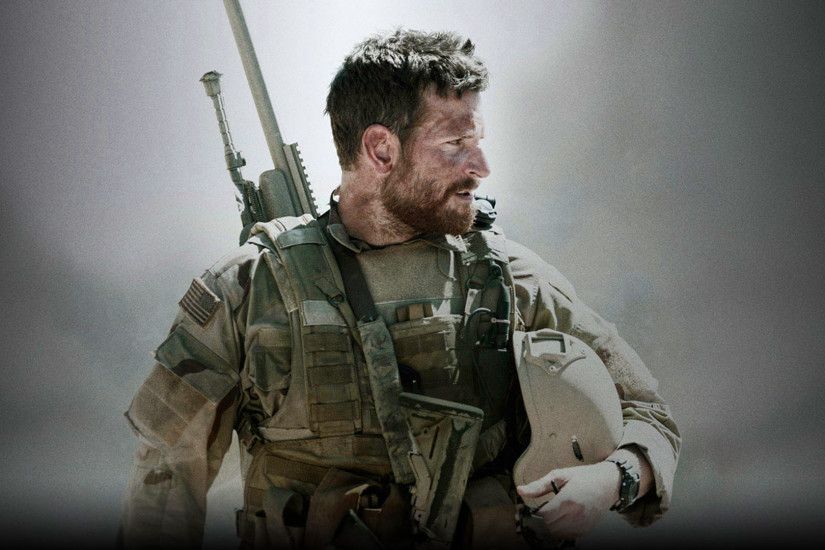 File Name: american-sniper-wallpaper-3.jpg. Text: American Sniper Movie Bradley  Cooper