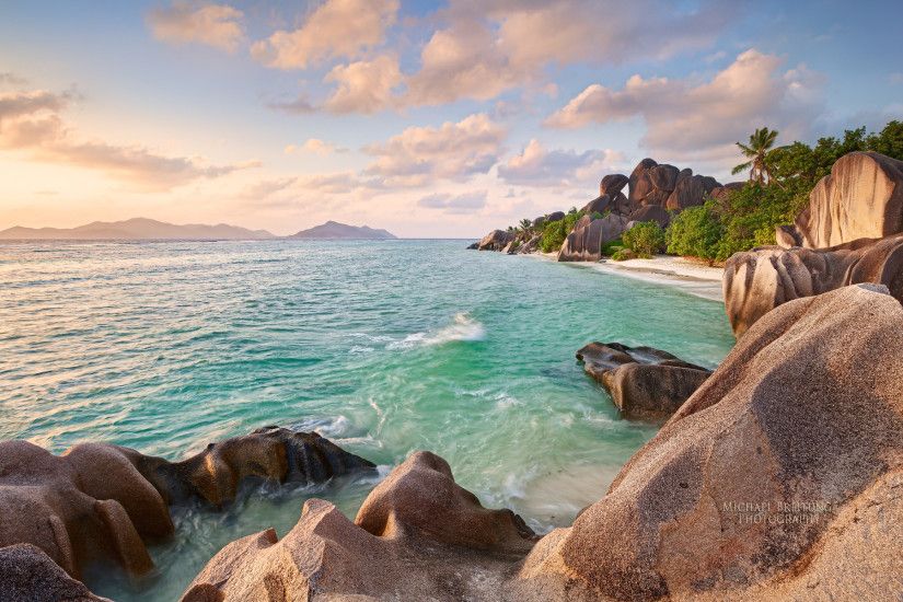 La Digue Beach Seychelles