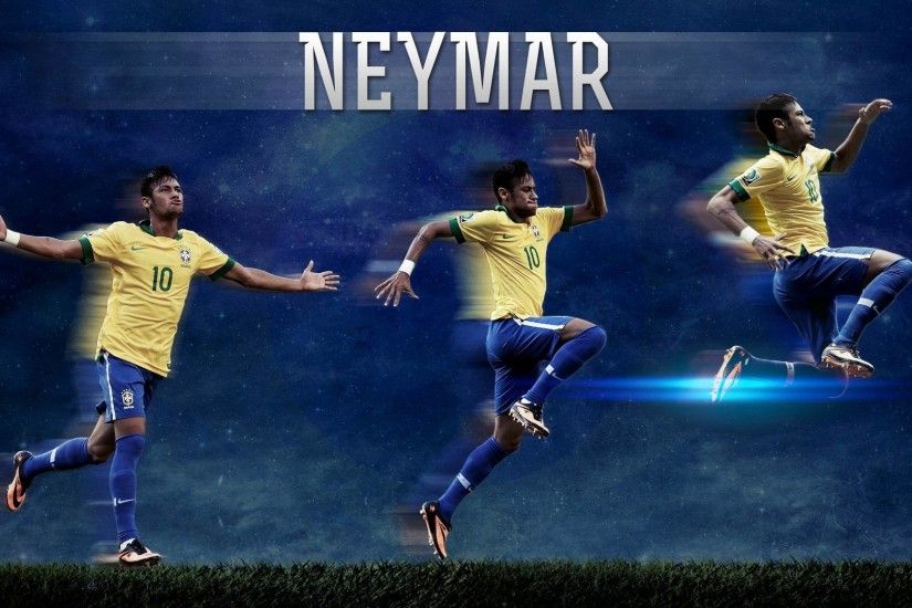 1920x1080 Wallpaper HD of Neymar JR Brazil 2014 | FootballPIX