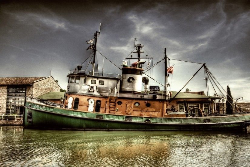 HDR US Army Boat picture
