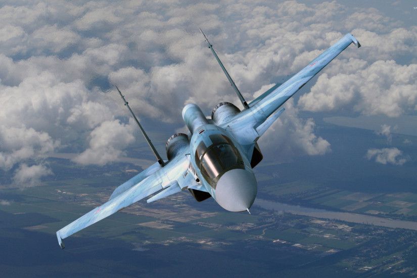 Sukhoi Su-34 wallpaper 2560x1600 jpg