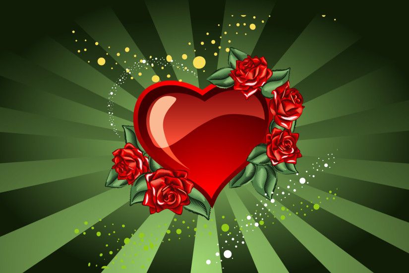 Heart Love Flower