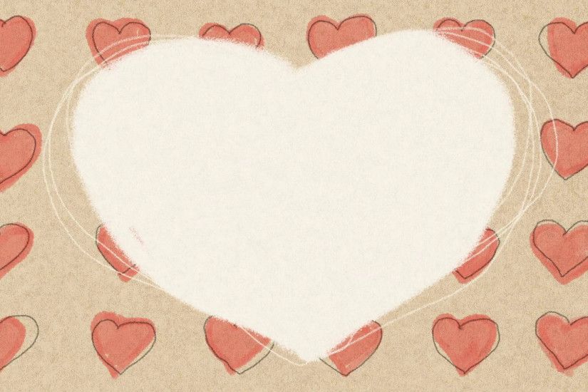 Love Hearts Background Pencil Animation Motion Background - VideoBlocks