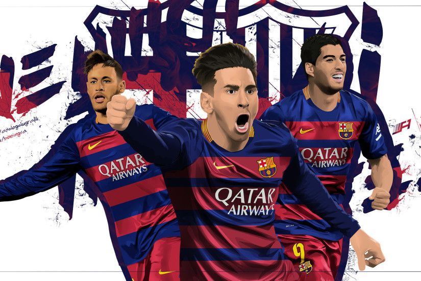 Amazing 4K Desktop Backgrounds Messi And Neymar Wallpaper in Messi Suarez  Neymar