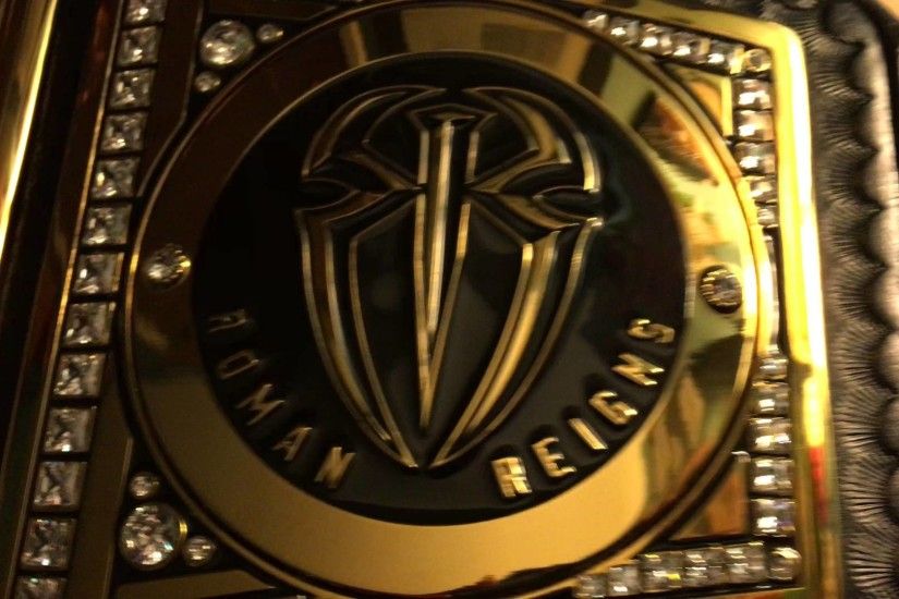 Roman Reigns Side Plates WWE World Heavyweight Championship Replica Belt