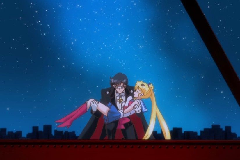 02 Tuxedo Mask saves Sailor Moon again