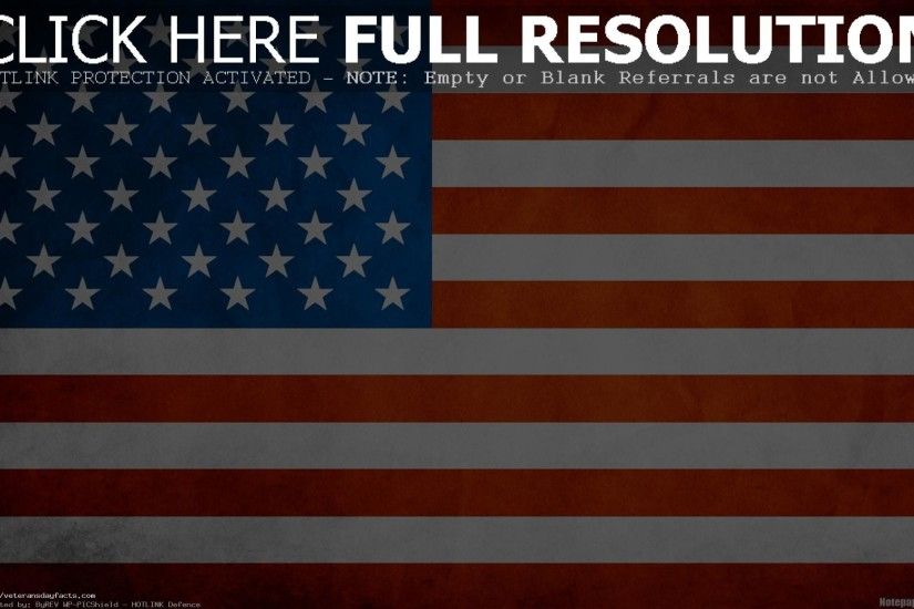 USA – Veterans Day Flag Wallpaper