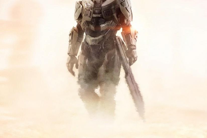 Preview wallpaper halo 5, guardians, master chief, john, halo 2048x2048