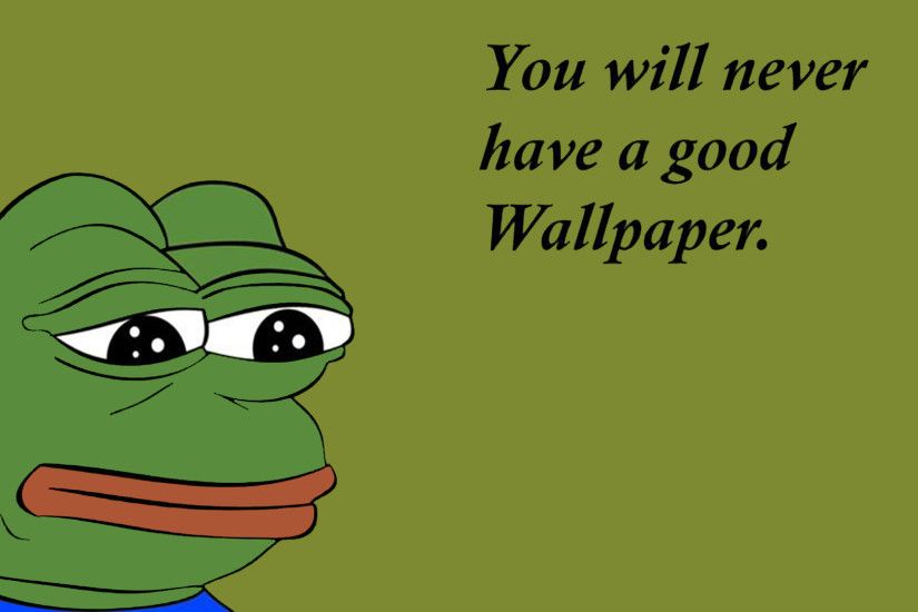 ... Pepe The Frog Wallpapers - Wallpaper Cave ...