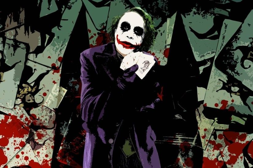 Hd Wallpapers Phone Wallpaper Heath Ledger Joker Dark Knight Movie 1920x1080
