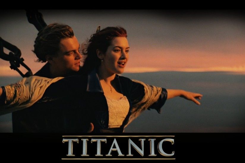 Movie - Titanic Movie Kate Winslet Leonardo Dicaprio Wallpaper