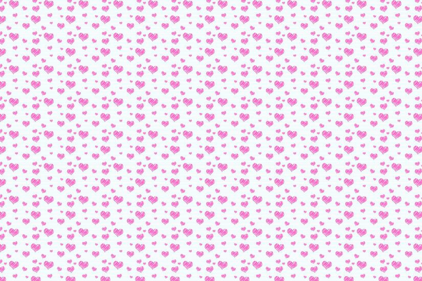 wallpaper pink heart pattern (2560Ã1440)