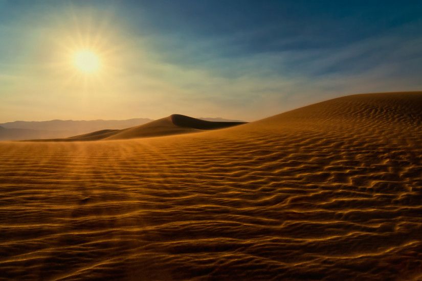 Death Valley Sand Dunes Wallpaper