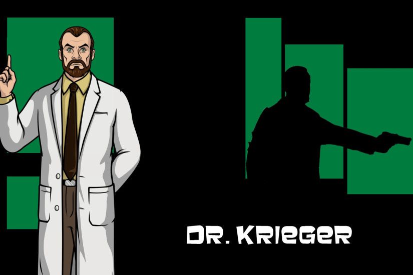 I found some Archer wallpapers, but I couldn't find matching ones for  Krieger or Ray, so I made some. Let me know what you think about the two  that I made.