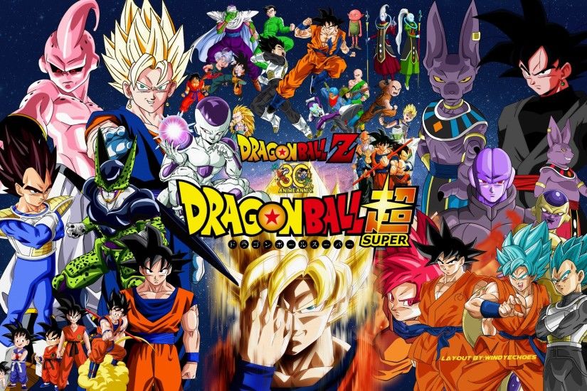 ... Dragon Ball Z And Super Wallpaper #1 by WindyEchoes