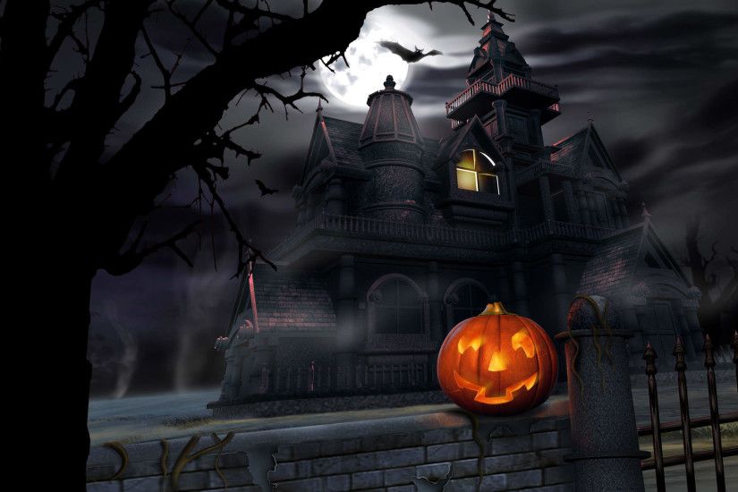 scary hd halloween background