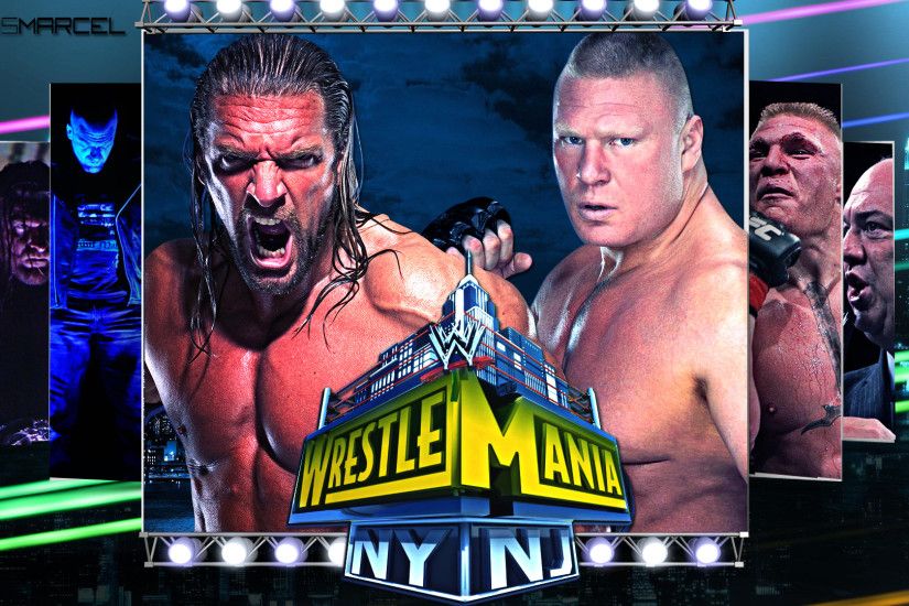 Triple H by MarcusMarcel WWE WrestleMania 29 - Brock Lesnar vs. Triple H by  MarcusMarcel