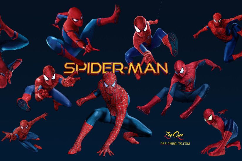 Spiderman Cartoon Wallpapers - Wallpaper Cave
