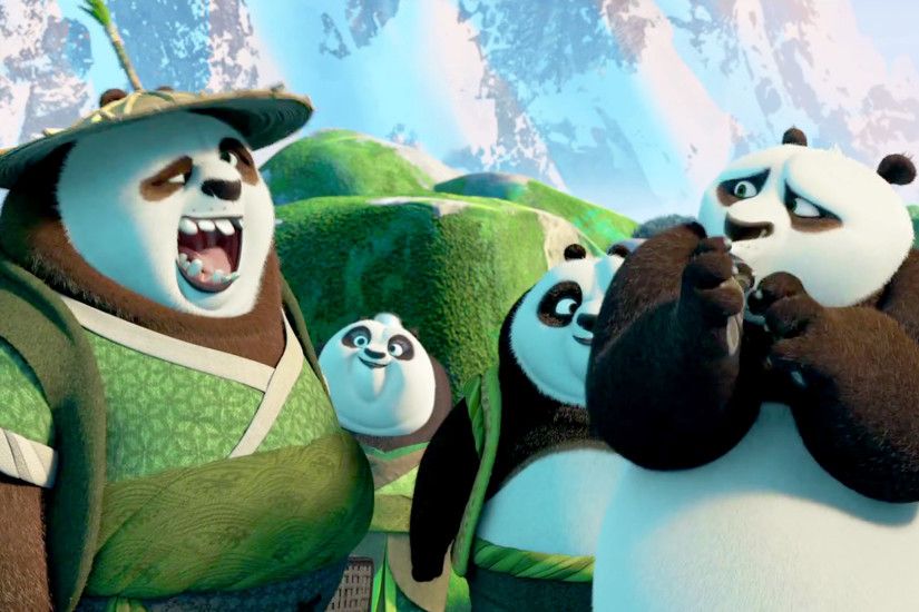 Kung Fu Panda 3 Movie Clip - Secret Panda Village - 2016 | Fandango  MOVIECLIPS