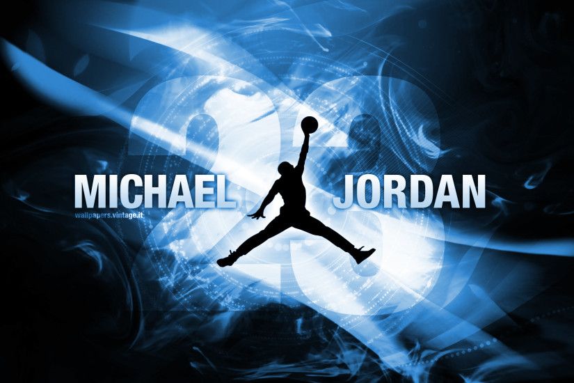 Michael Jordan NBA Basketball Jump HD wallpaper thumb