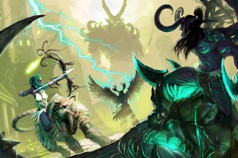 desktop World Of Warcraft Legion Demon Hunter