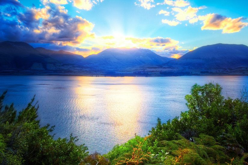 Mountain Lake Sunrise