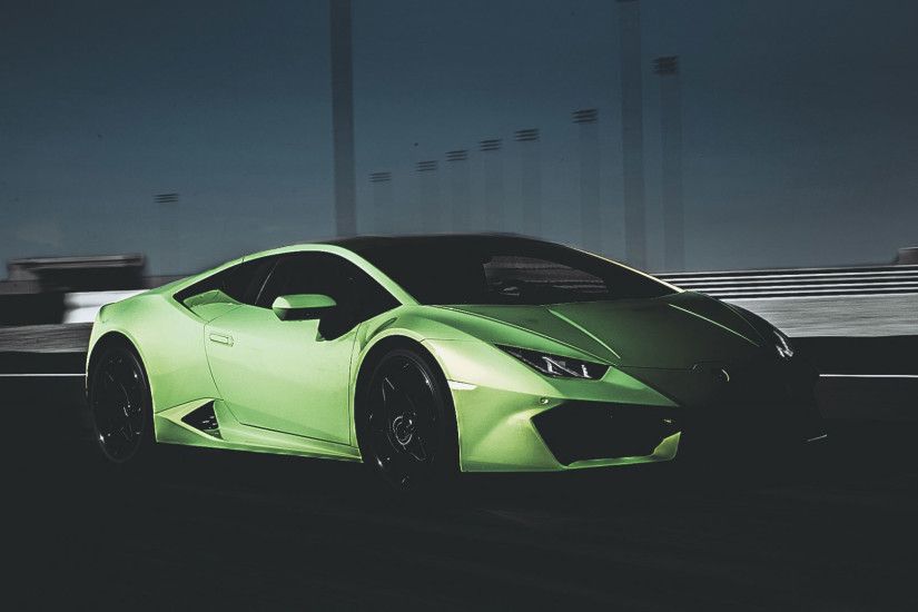 hd-pics-photos-stunning-attractive-green-luxury-car-