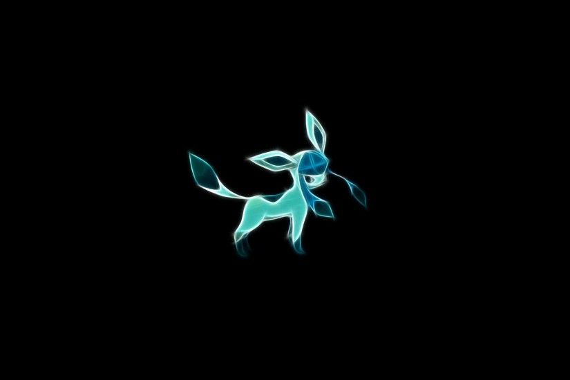 Download the Pokemon anime wallpaper titled: 'Glaceon ...