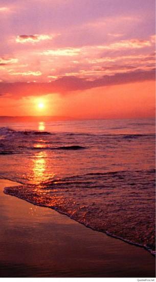 Nature-Sunset-Sea-Beach-iphone-6-wallpaper-ilikewallpaper_com