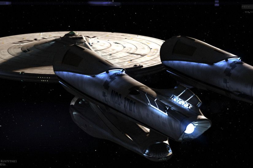 1920x1200 Science-Fiction - Star Trek USS Enterprise Wallpaper